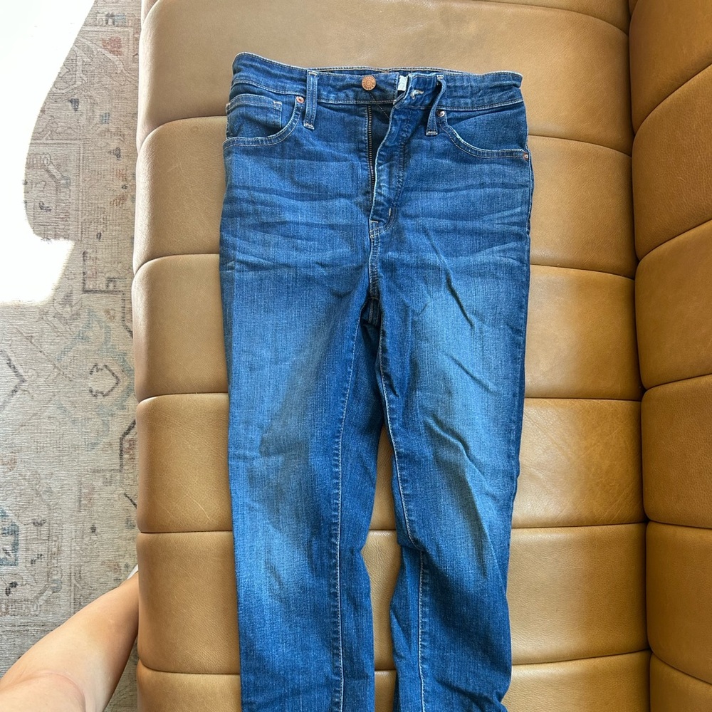 Madewell Curvy High Rise Skinny Jeans, 28